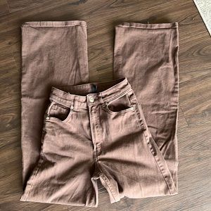 H&M wide leg high waisted pants